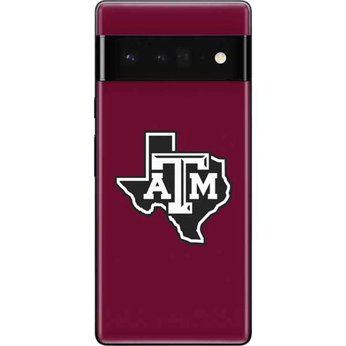Texas A&M University Black Logo Google Pixel 6 Pro Skin